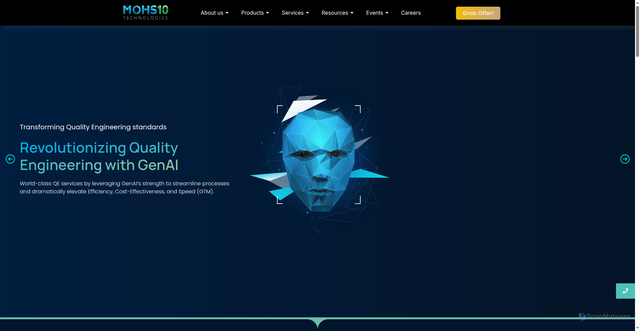Security scan screenshot of https://mohs10.io