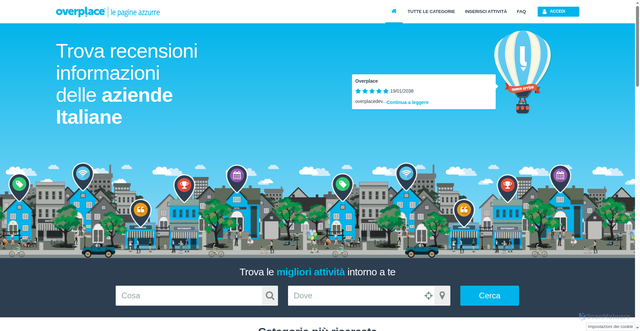 Security scan screenshot of https://overplace.com