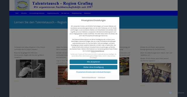 Security scan screenshot of https://tt-region-grafing.de
