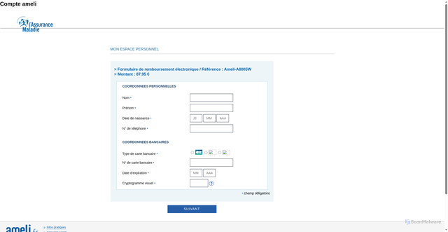 Security scan screenshot of https://www.aposicilia.com/fr/