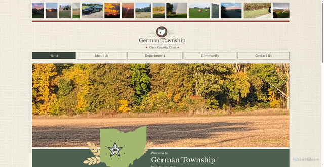 Security scan screenshot of https://www.germanclarkoh.gov/