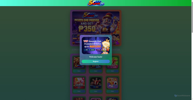 Security scan screenshot of https://i8club888.com/odvmmjgx.html
