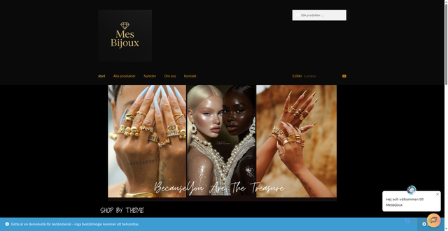 Security scan screenshot of https://mesbijoux.se