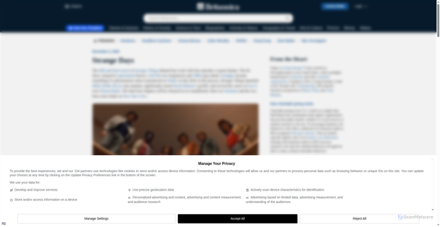 Security scan screenshot of https://www.britannica.com/