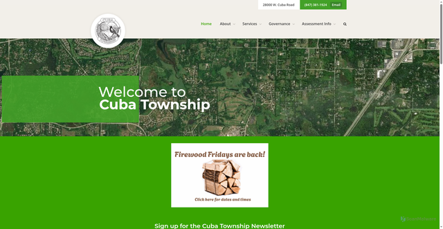 Security scan screenshot of https://cubatwpil.gov/