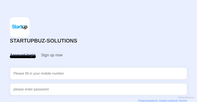 Security scan screenshot of https://startupbuz-solutions.com/