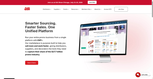 Security scan screenshot of https://asicentral.com