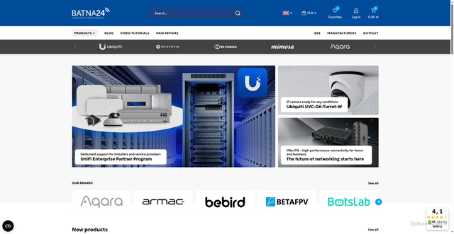 Security scan screenshot of https://batna24.com
