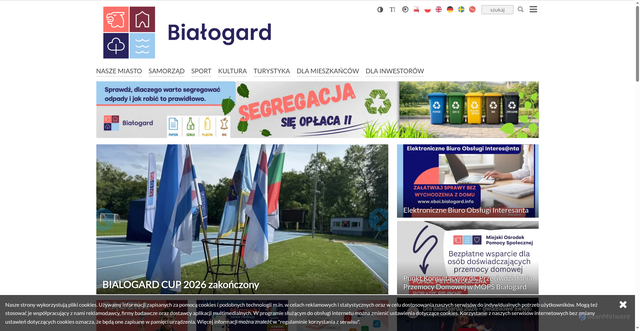 Security scan screenshot of https://bialogard.info