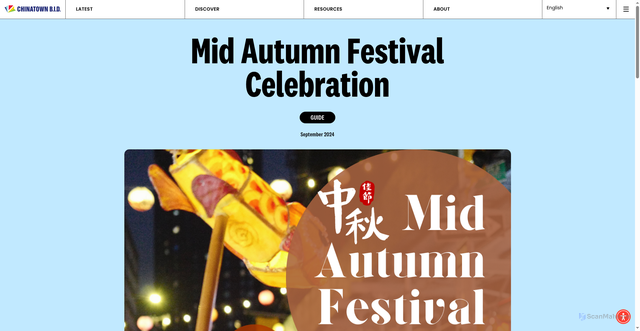 Security scan screenshot of https://chinatown.nyc/mid-autumn-festival-celebration/