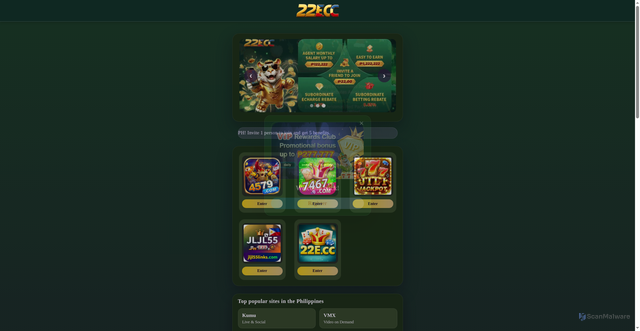 Security scan screenshot of https://ph947-login.com/zde4yz