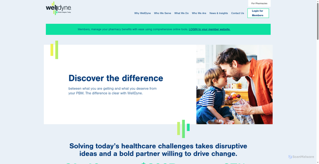 Security scan screenshot of https://welldyne.com