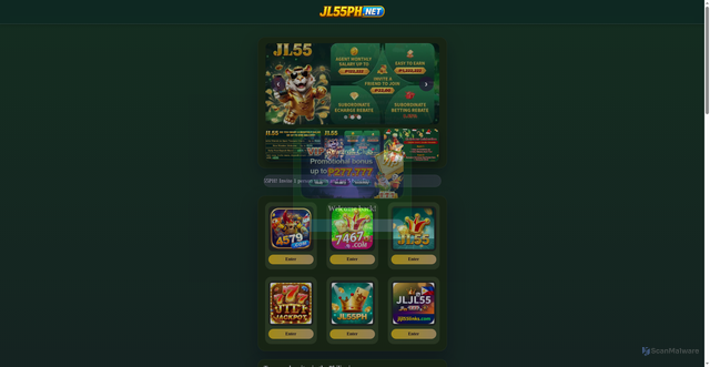 Security scan screenshot of https://jl55ph.vip/?host=https://xi04eq.com?ch=64282