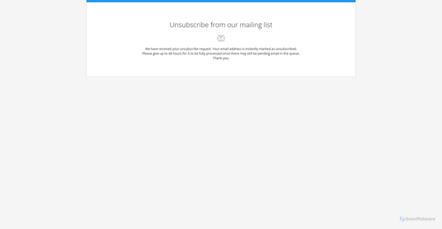 Security scan screenshot of http://1234annuitysendmktgs.com/thankyou.htm