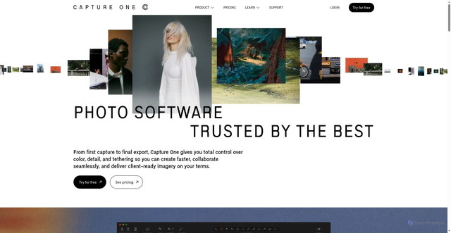 Security scan screenshot of https://captureone.com