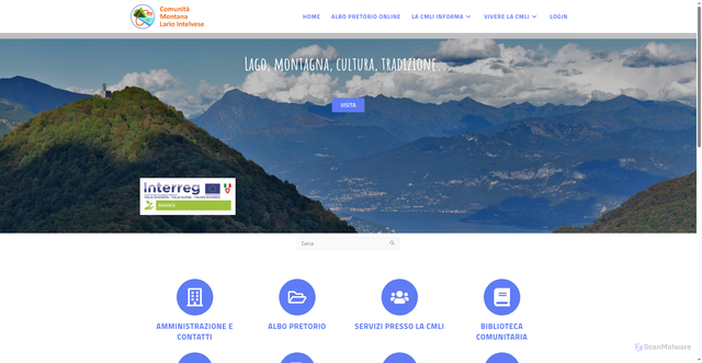 Security scan screenshot of https://www.lariointelvese.eu/