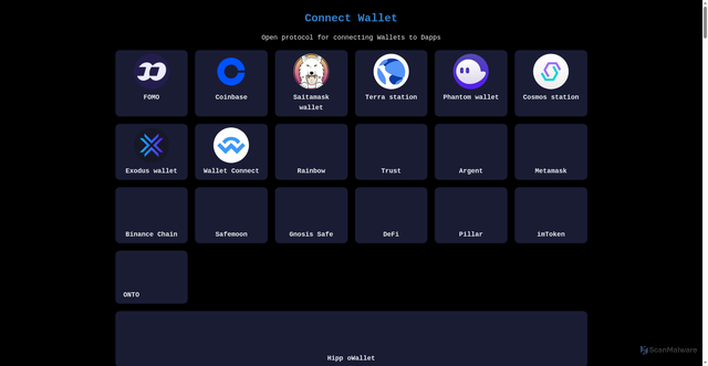 Security scan screenshot of http://streamflowfi.netlify.app/connect/