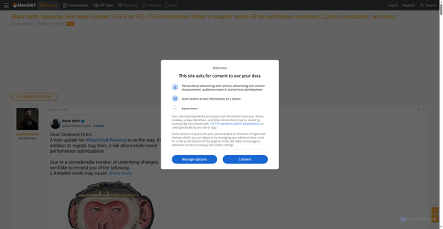 Security scan screenshot of https://www.neogaf.com/threads/black-myth-wukong-gets-major-update-fsr4-for-pc-ps5-performance-mode-to-support-native-60-fps-with-higher-resolution-czech-localization-and-more.1689073/