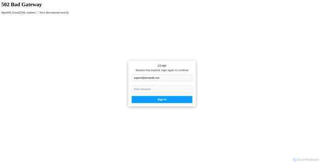 Security scan screenshot of https://storage.googleapis.com/narpotelsgh332bsp/765100084431/6765499/3110012765/tees21/ts1/index.html#support@domaindb.com