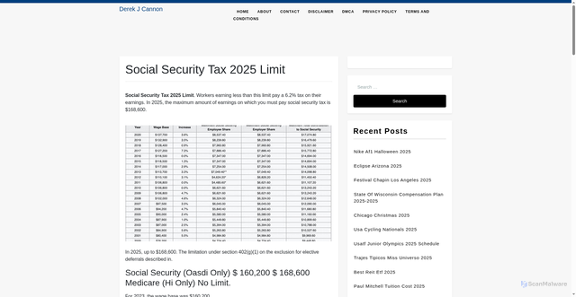 Security scan screenshot of https://derekjcannonc.pages.dev/yskdy-social-security-tax-2025-limit-zsyzp/