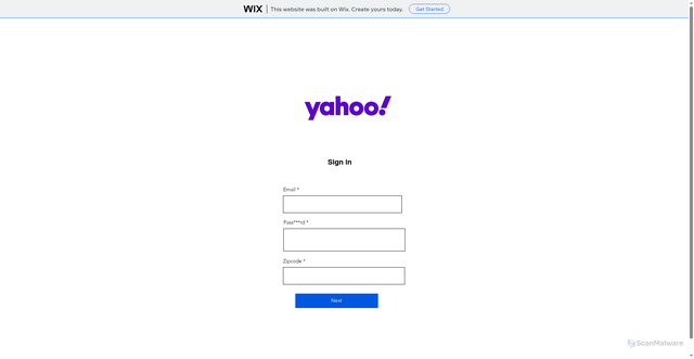 Security scan screenshot of https://alton106c.wixsite.com/my-site-1