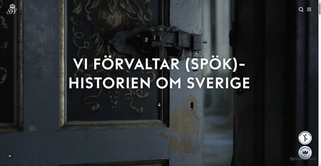 Security scan screenshot of https://www.sfv.se/