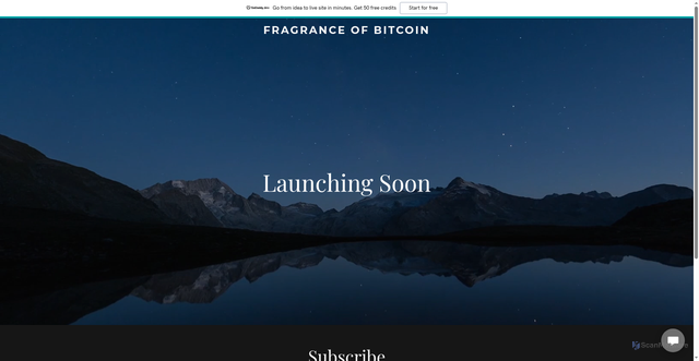 Security scan screenshot of https://fragranceofbitcoin.com/