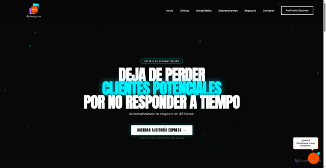 Security scan screenshot of https://aplexgrow-official.pages.dev/