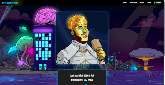 Security scan screenshot of http://mint.nexapia.xyz/