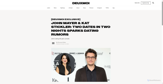 Security scan screenshot of https://www.deuxmoi.world/latest/john-mayer-kat-stickler-two-dates-in-two-nights-sparks-dating-rumors