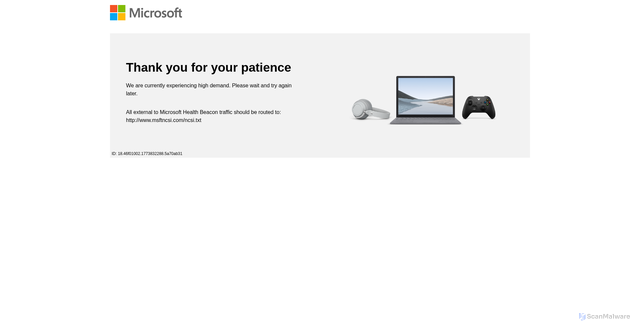 Security scan screenshot of http://y4fgvcd.pages.dev/