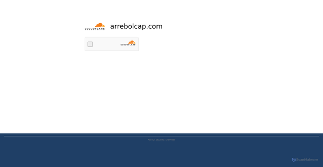 Security scan screenshot of https://arrebolcap.com/