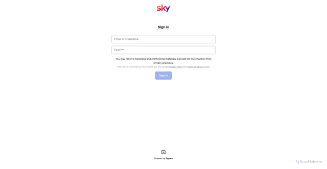 Security scan screenshot of https://my-business-101782-100111.square.site/