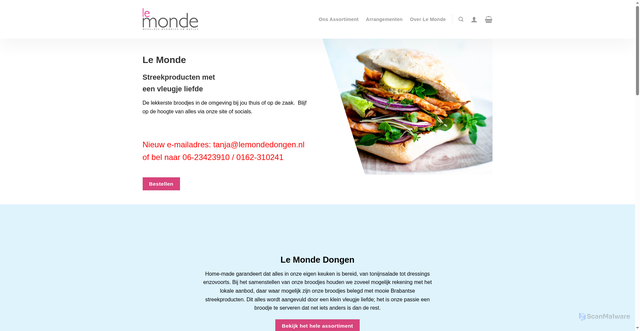 Security scan screenshot of https://lemonde.nu