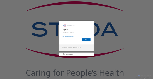 Security scan screenshot of https://egbe.crm4.dynamics.com