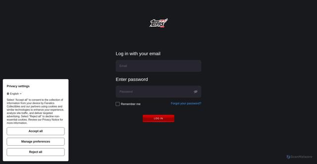 Security scan screenshot of https://toppsnfts.com/