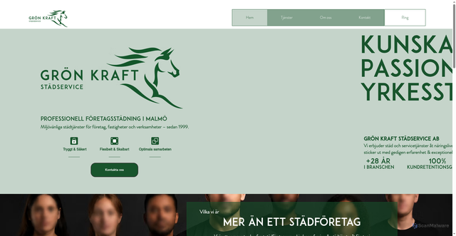 Security scan screenshot of https://gkstad.se