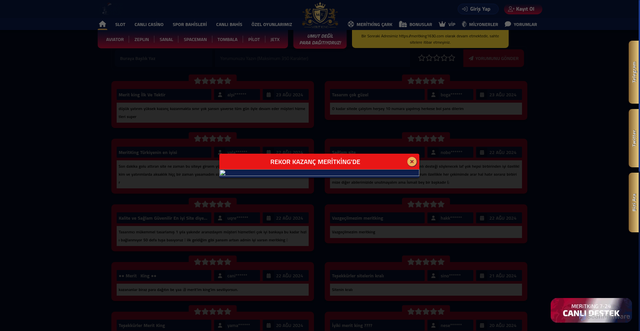 Security scan screenshot of https://meritling1692.com/comments
