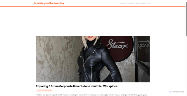 Security scan screenshot of https://kanvasmotionworks-dpdlrkac2dle.edgeone.app/b-braun-corporate-benefits.html