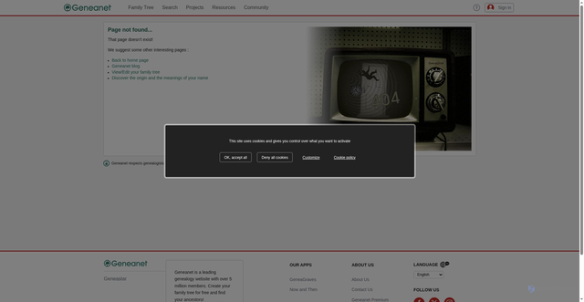 Security scan screenshot of https://api.geneanet.org