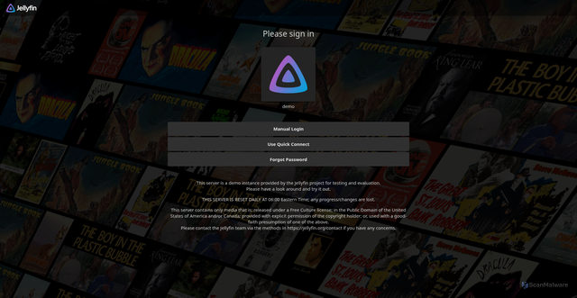 Security scan screenshot of https://elb1.jellyfin.org