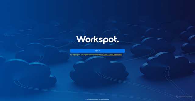 Security scan screenshot of https://netapp.workspot.com