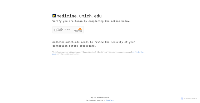 Security scan screenshot of https://medicine.umich.edu/dept/crm/our-services/vitro-fertilization-ivf
