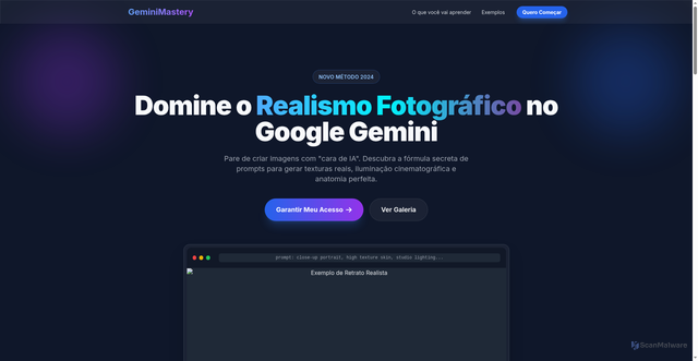 Security scan screenshot of https://meusprompts-22qwiiqvl0.edgeone.app/