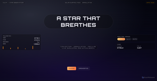 Security scan screenshot of http://volmy-com.pages.dev/