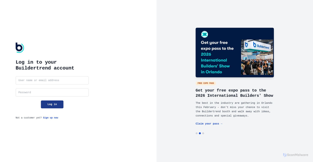 Security scan screenshot of http://builderstrendst.com/