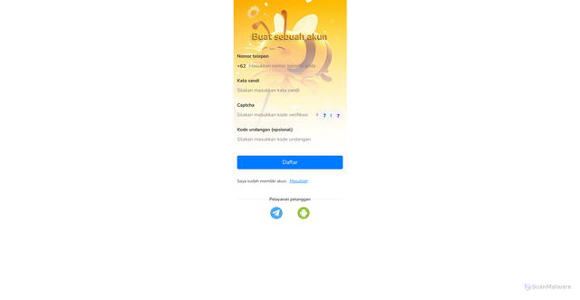 Security scan screenshot of https://beemall.cc/