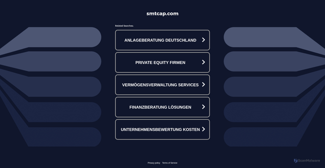 Security scan screenshot of https://smtcap.com/