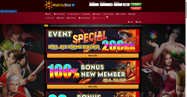 Security scan screenshot of https://19matrixslot.xyz/desktop/promo