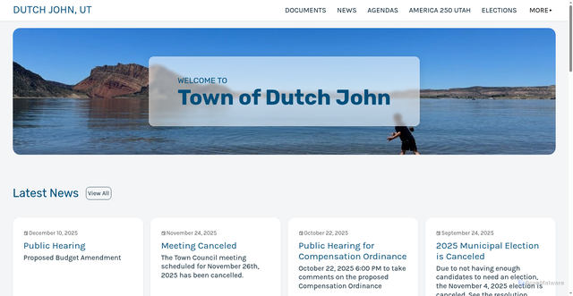 Security scan screenshot of https://dutchjohn.gov/
